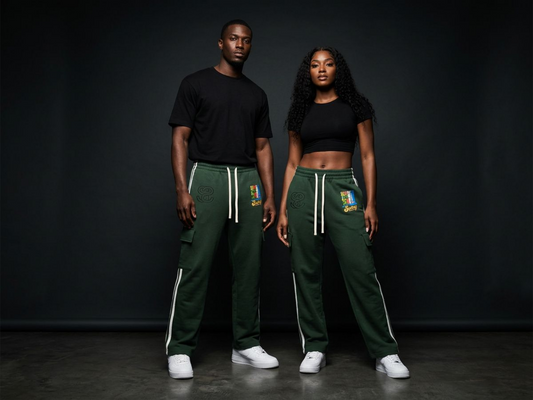Swag Epic Side Stripe Straight-Leg Pants "Summer Swag Collection"