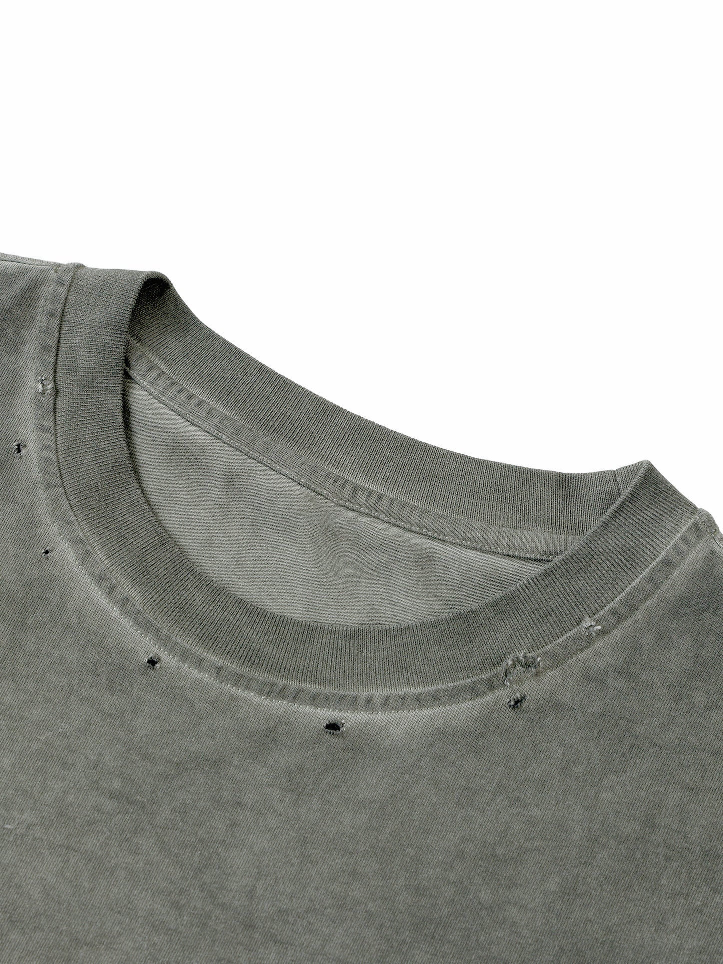 Distressed Grommet Eyelet Tank Top - Love trumps Hate