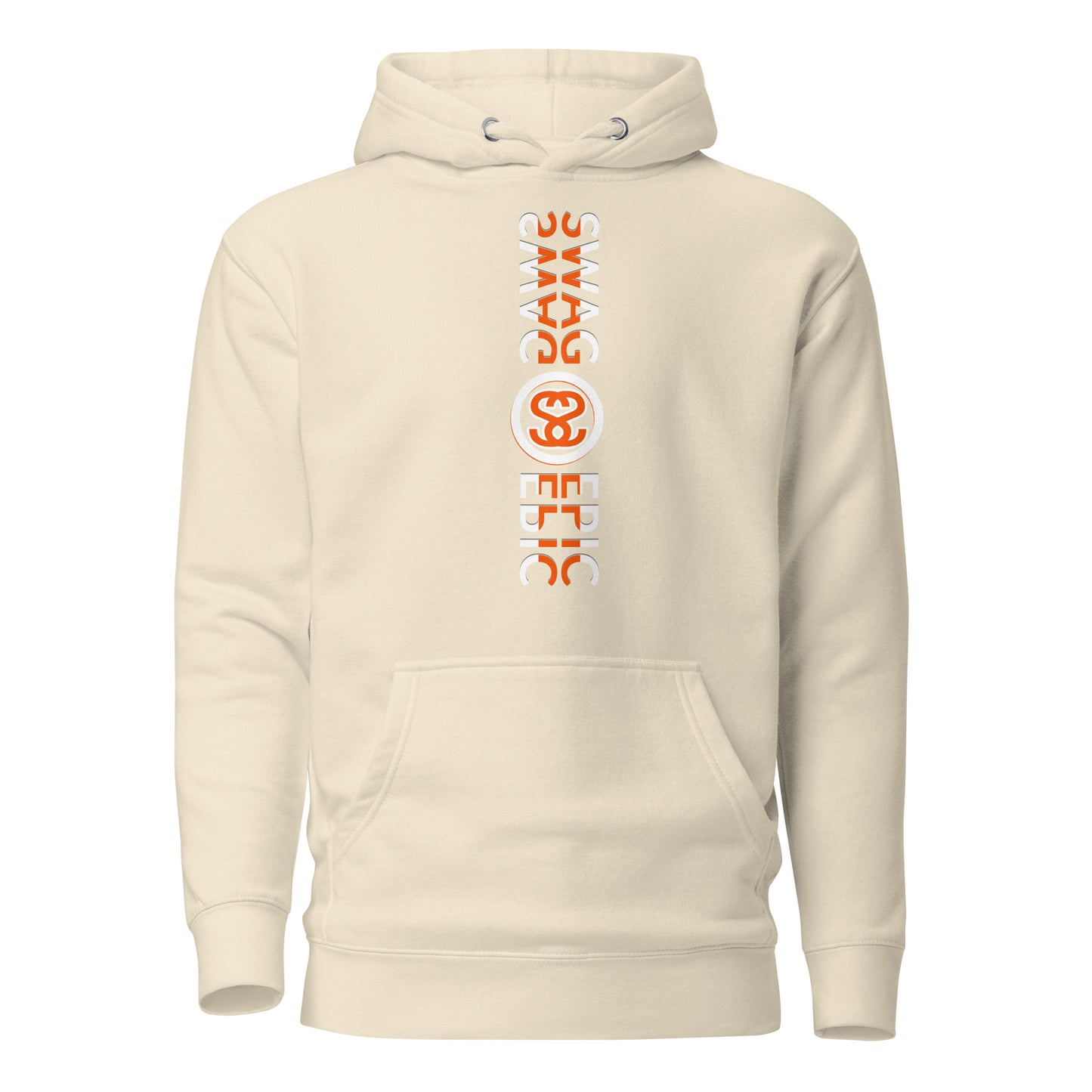 "SWAG IN COLOR" (BONE) EXCLUSIVE COMFORT HOODIE