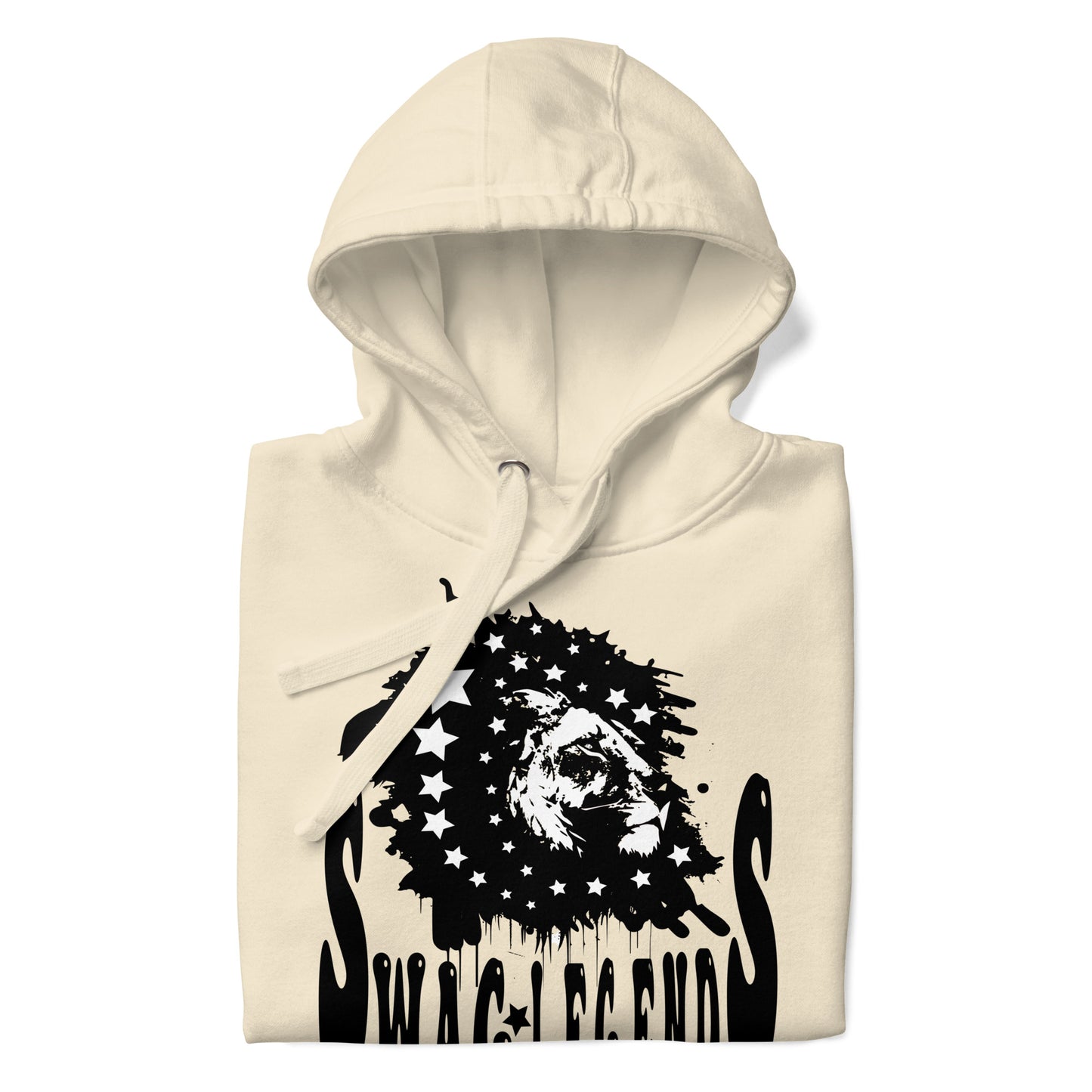 "SWAG LEGEND SS" (BONE) HEAVYWEIGHT HOODIE