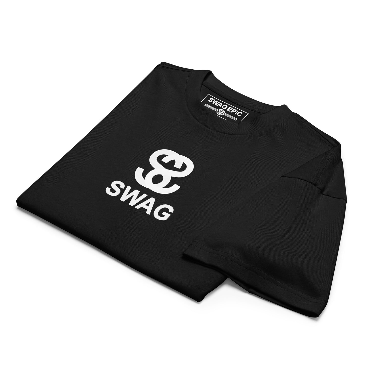 "SWAG SS" ORIGINAL LUXURY BLACK T-SHIRT