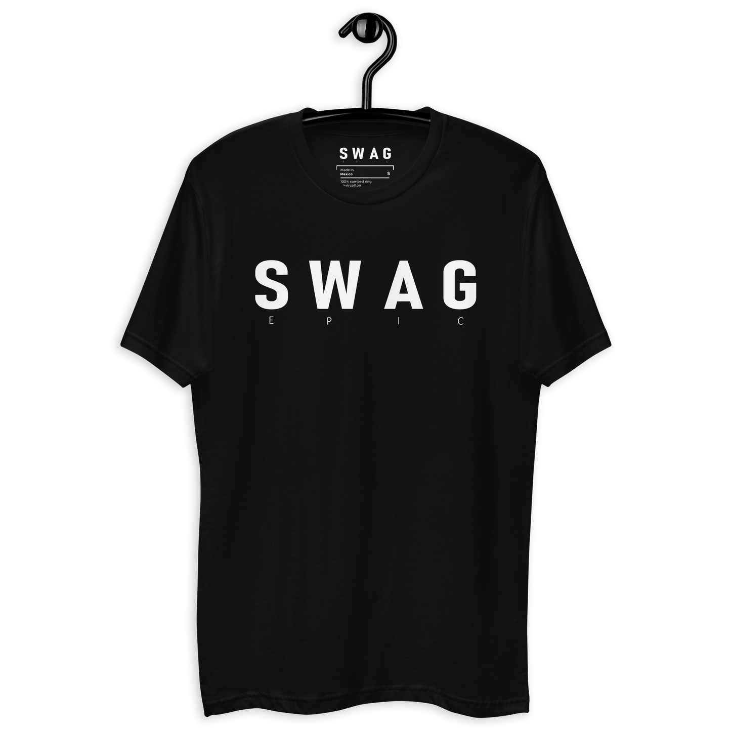 "SWAG EPIC" (BLACK) LUXURY T-SHIRT