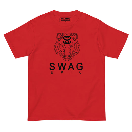 "TIGER FACE" (RED) DELUXE T-SHIRT