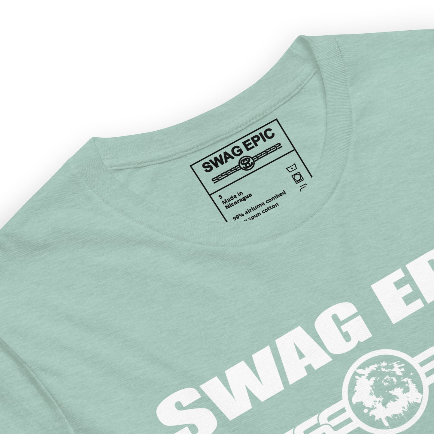 "ORIGINAL SWAG" (SEA FOAM) PREMIUM LUXURY T-SHIRT