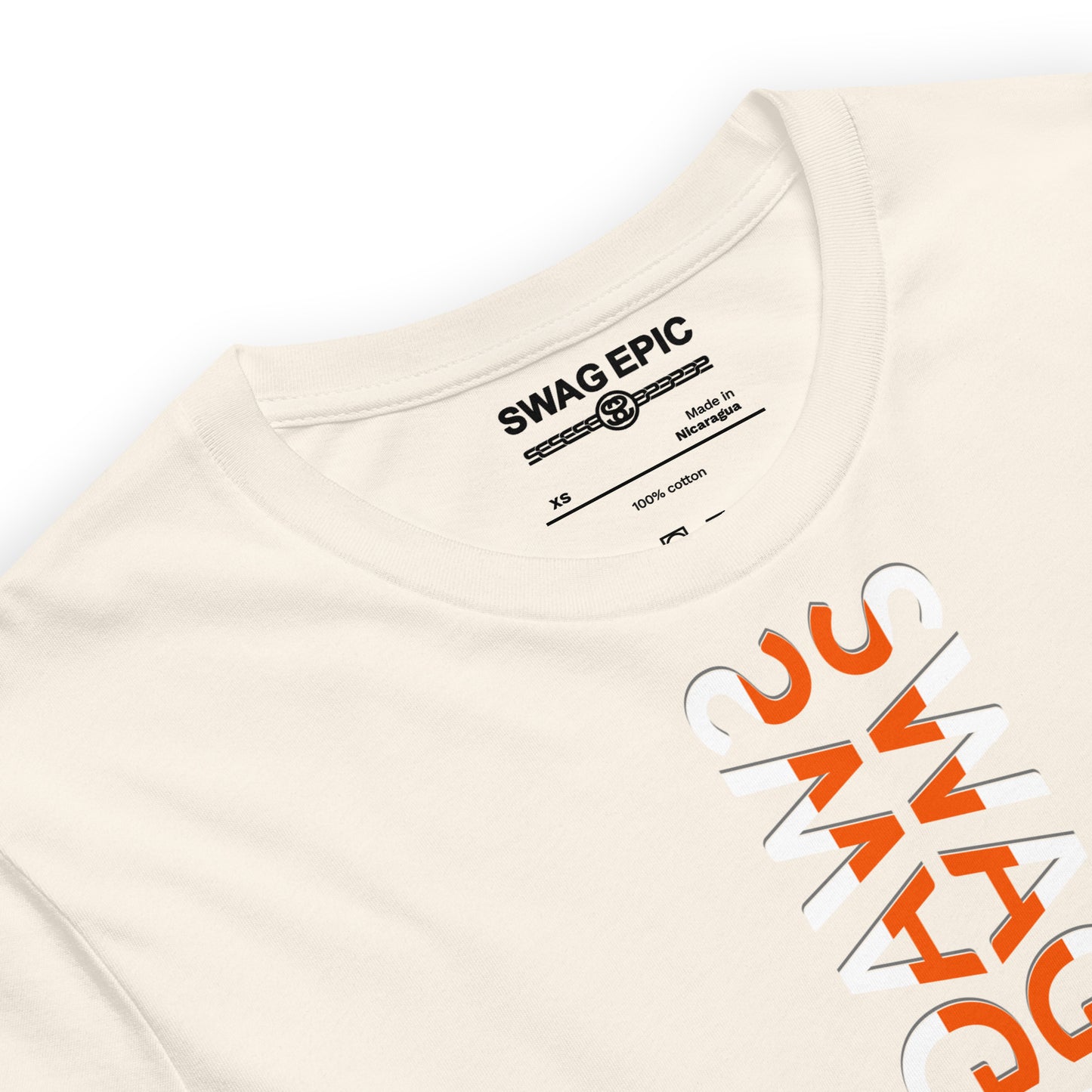 "SWAG IN COLOR" (SEA FOAM) PREMIUM LUXURY T-SHIRT