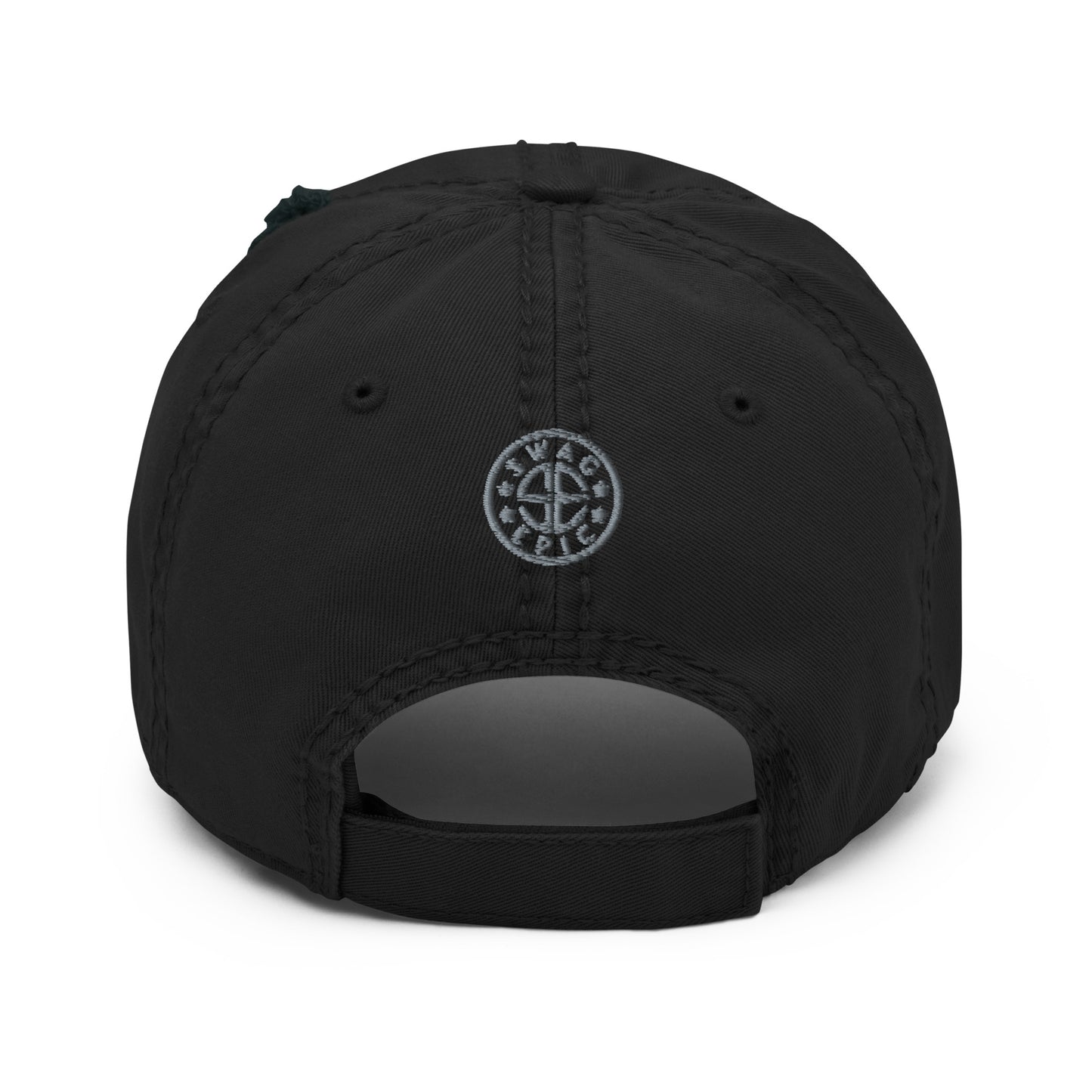 "ASPIRE TO INSPIRE" EMBROIDERED DISTRESSED DAD HAT