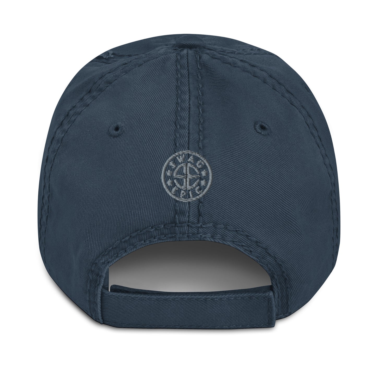 "ASPIRE TO INSPIRE" EMBROIDERED DISTRESSED DAD HAT