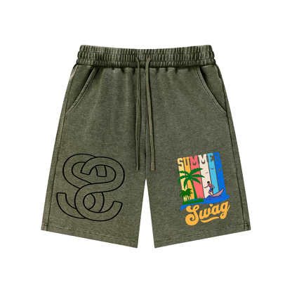 Swag Epic Mineral Wash Waffle Knit Short "Summer Swag Collection"