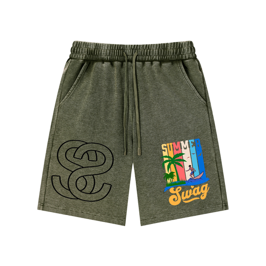 Swag Epic Mineral Wash Waffle Knit Short "Summer Swag Collection"