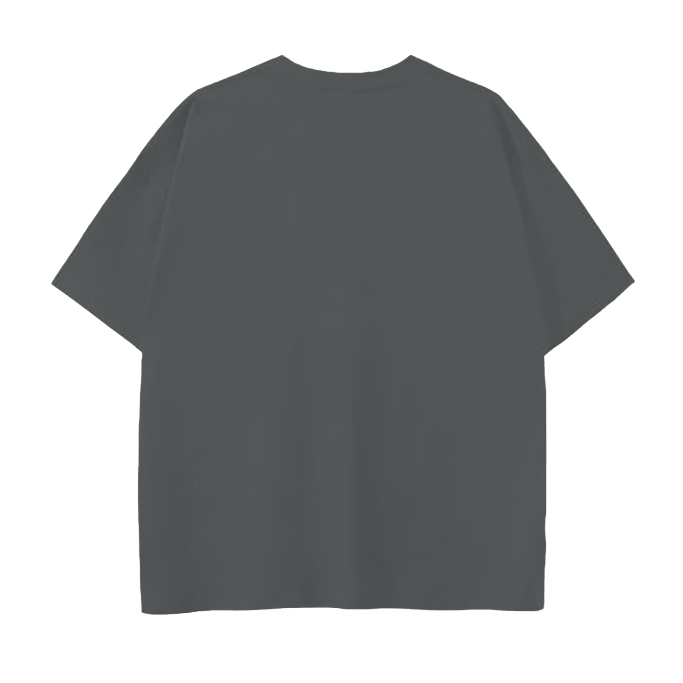 Drop Shoulder Cotton Plain T-Shirt