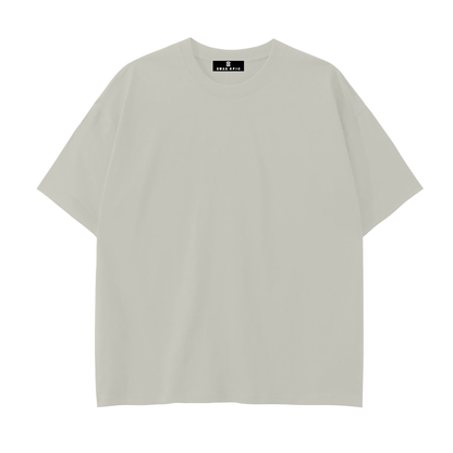 Drop Shoulder Cotton Plain T-Shirt