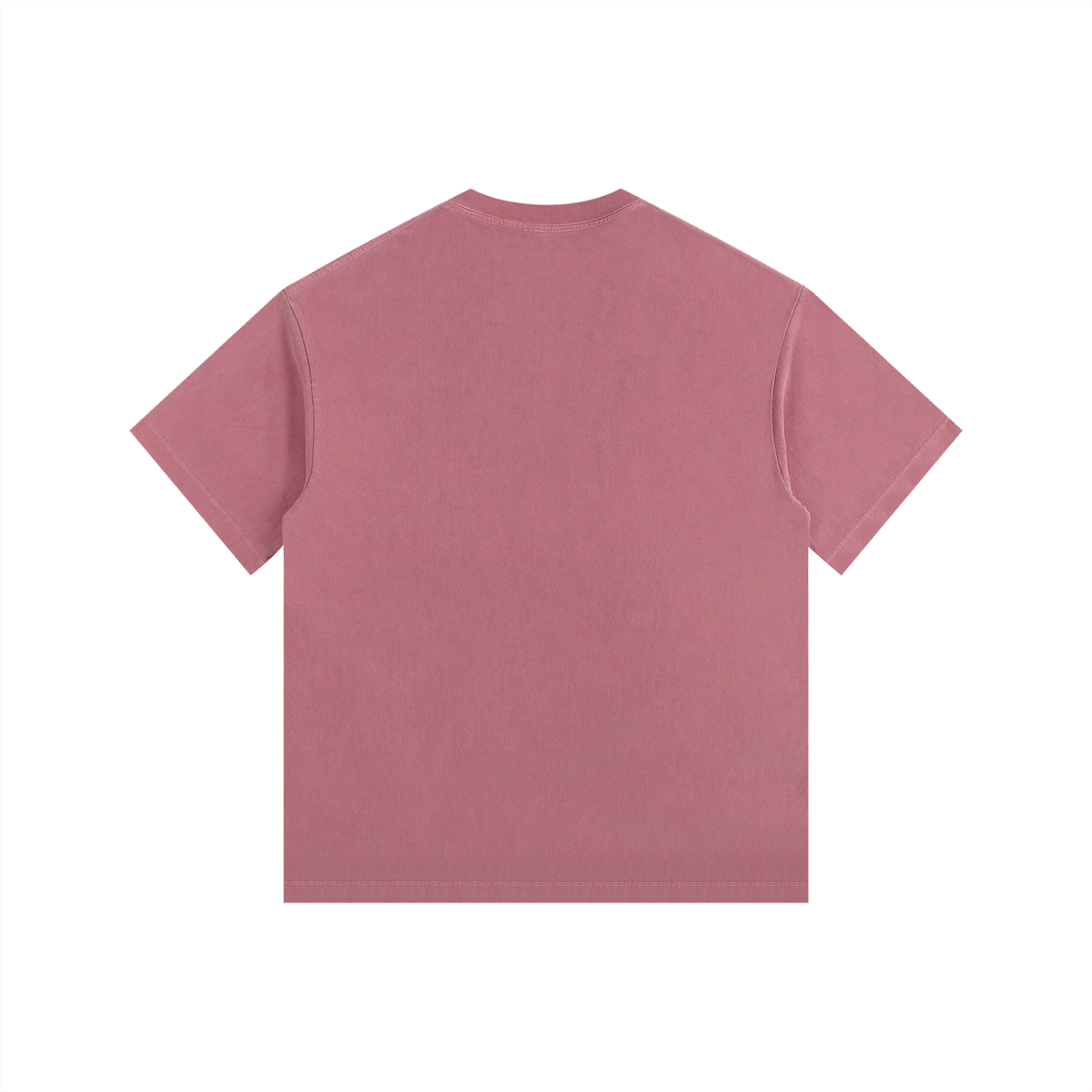 Vintage Washed Oversized Cotton T-Shirt – "Happy Family"