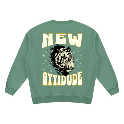 Unisex Vintage Wash Fleece Sweatshirt - "New Attitude"