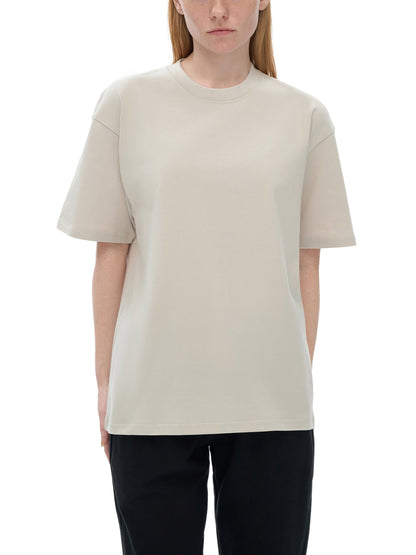Drop Shoulder Cotton Plain T-Shirt