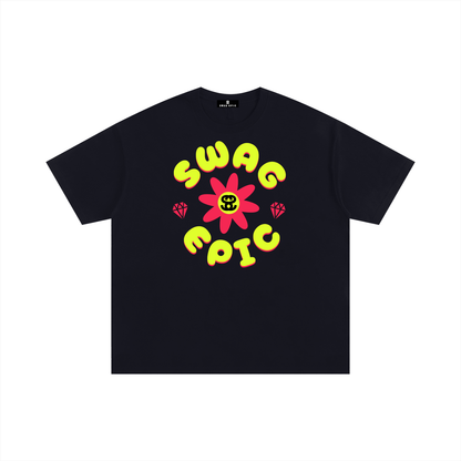 Unisex Oversized 100% Cotton T-Shirt - "EPIC SUN"