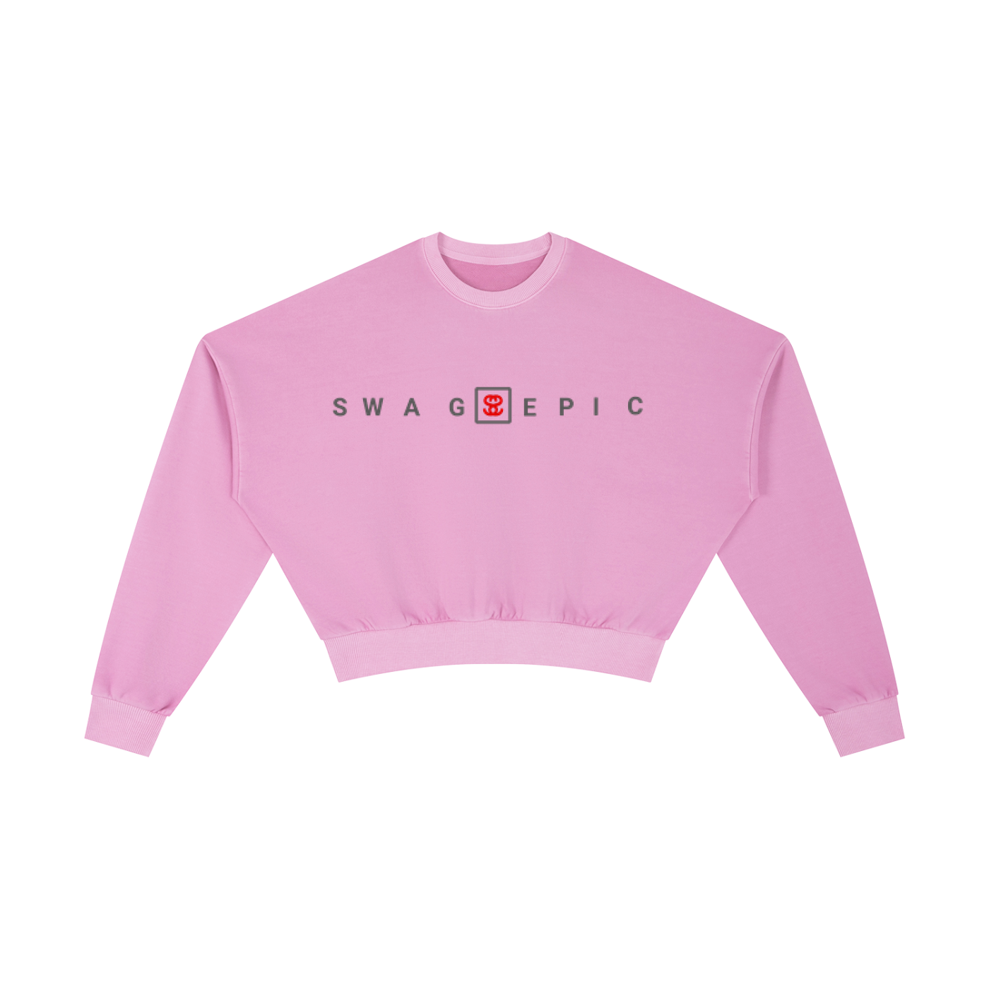 Vintage Washed Cropped Sweatshirt – Swag Ladies