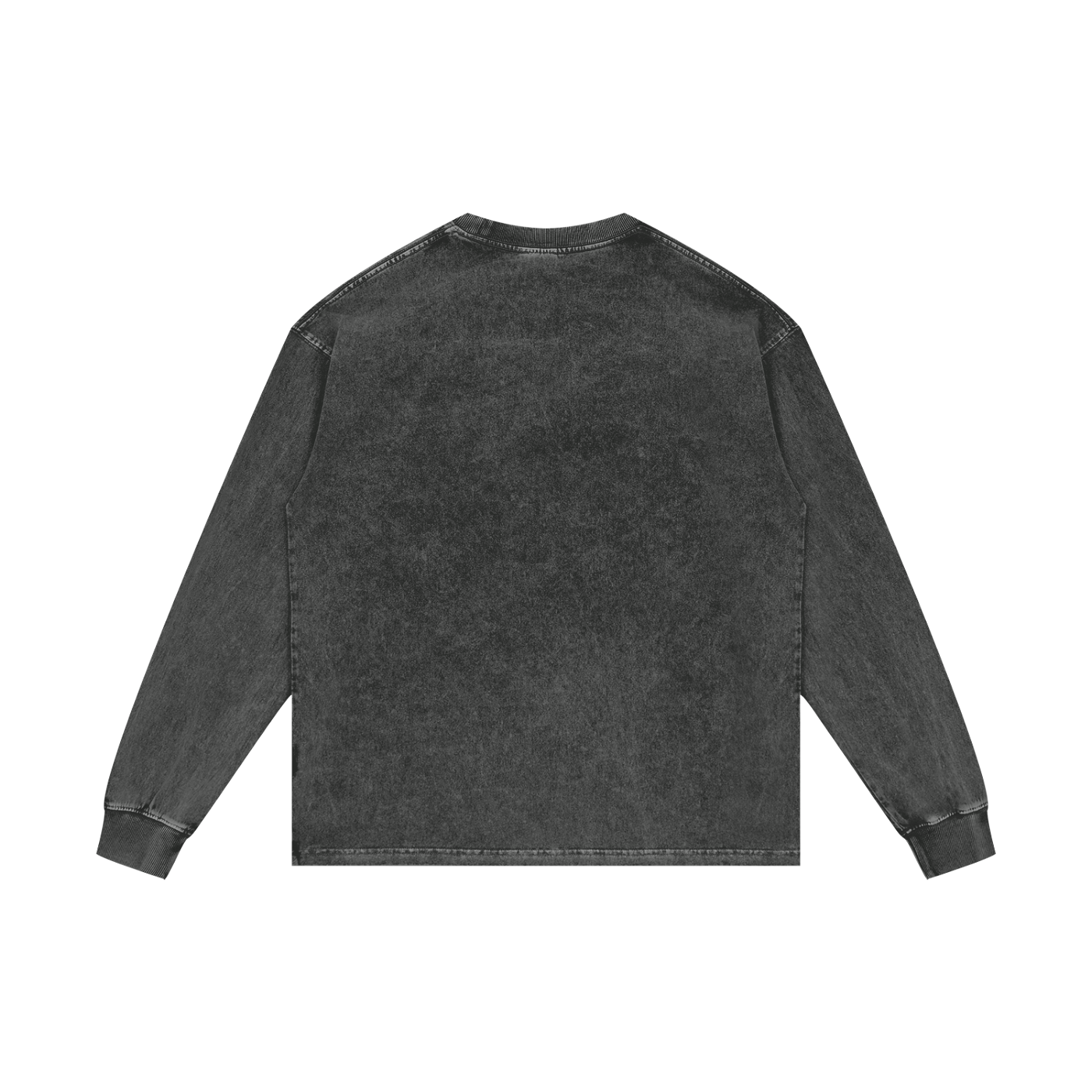 Acid Wash Oversize Long Sleeve  "Swag Epic" T-Shirt