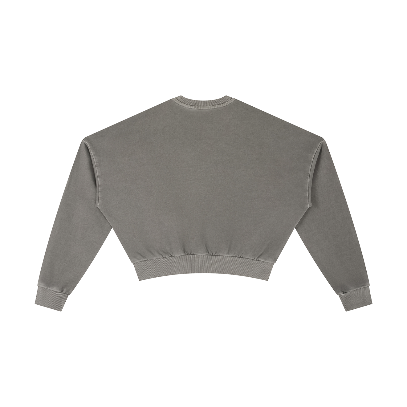 Vintage Washed Cropped Sweatshirt – Swag Ladies