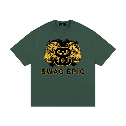 Essential Heavyweight "Swag Epic" Cotton T-Shirt