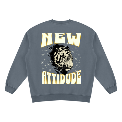 Unisex Vintage Wash Fleece Sweatshirt - "New Attitude"