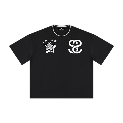 Unisex Boxy Ribbed "Swag Epic" T-Shirt