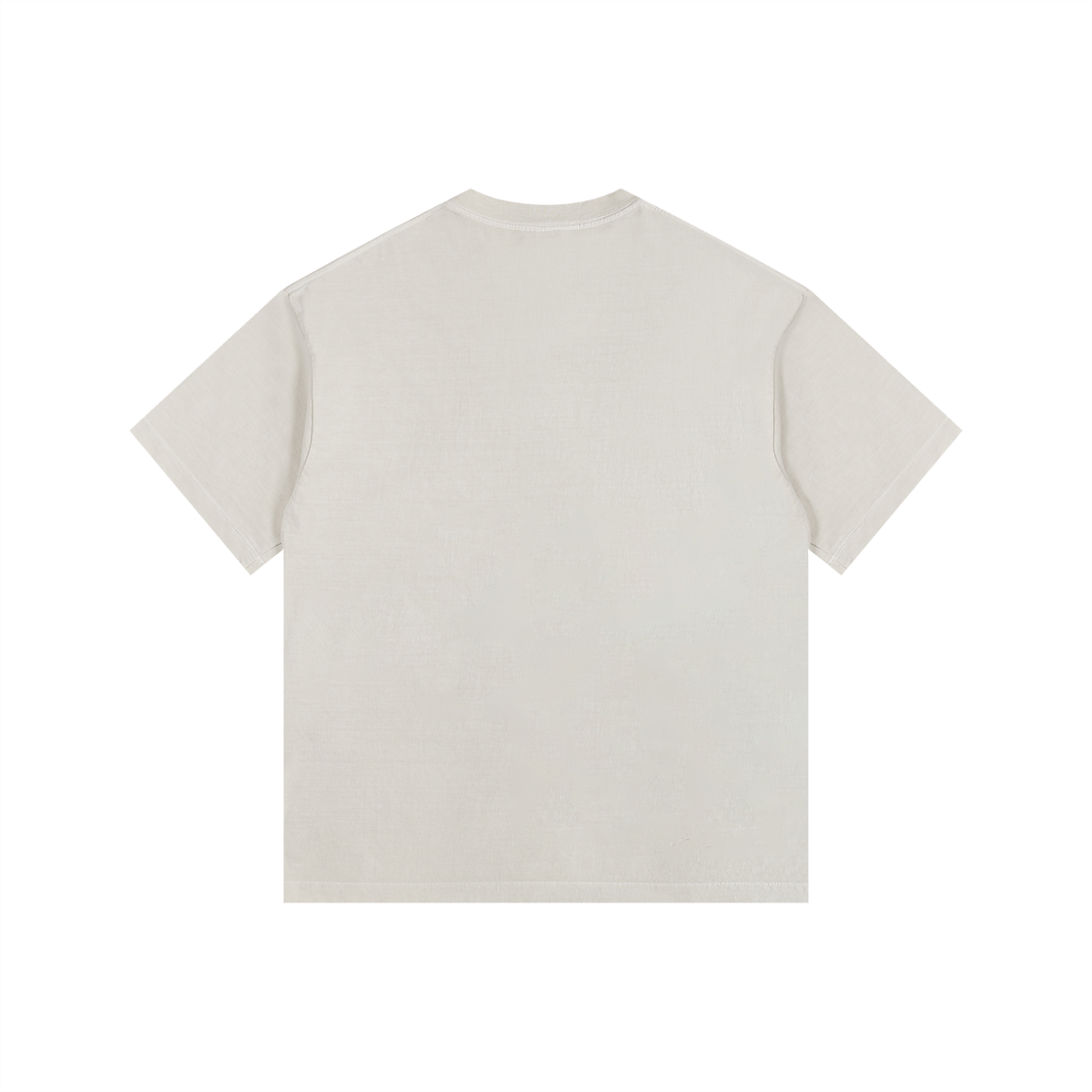 Vintage Washed Oversized Cotton T-Shirt – "Happy Family"