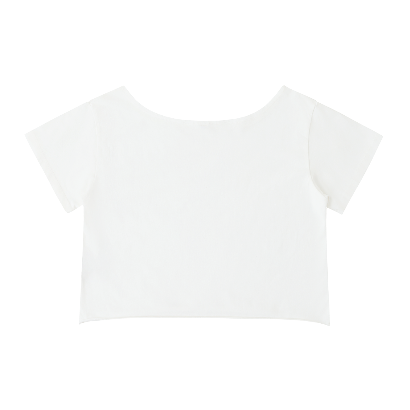 Off-Shoulder Rolled Hem Cotton T-Shirt – Swag Epic Ladies
