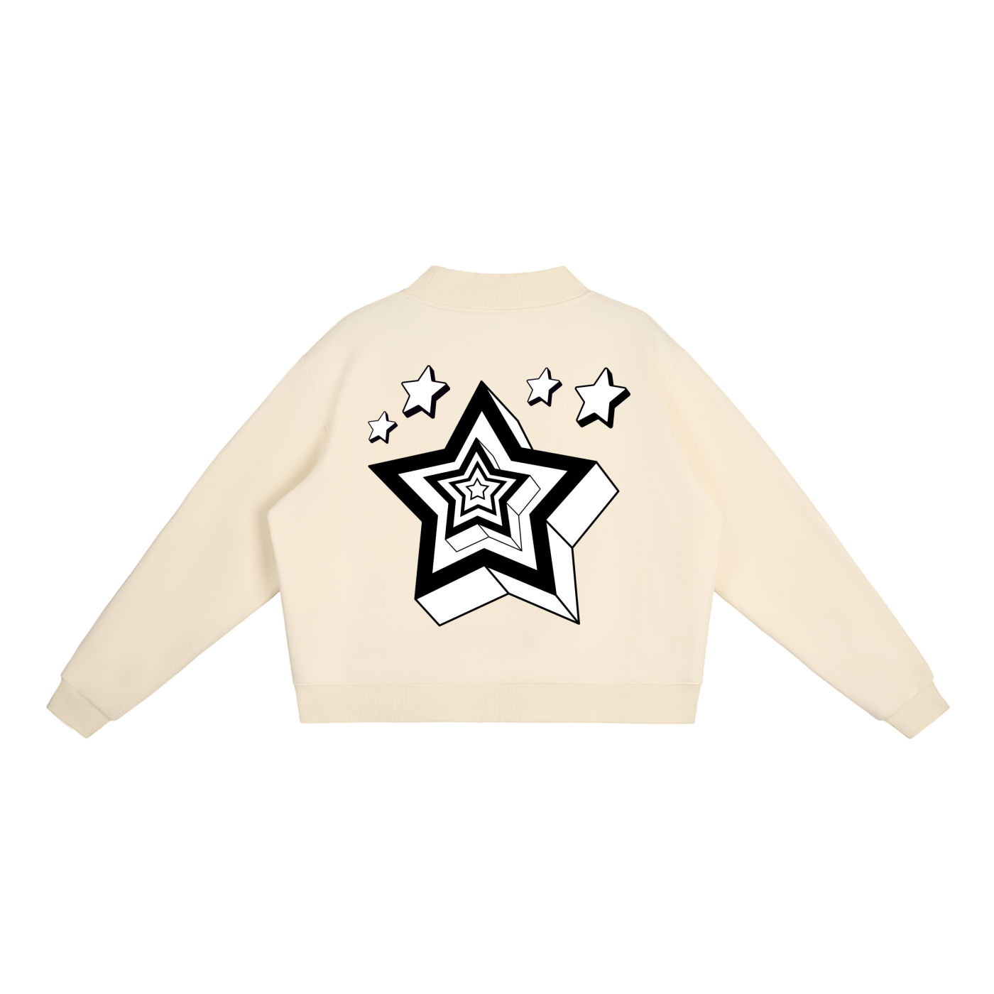 Essential Fleece Mock-Neck Crew Sweatshirt – Swag Ladies