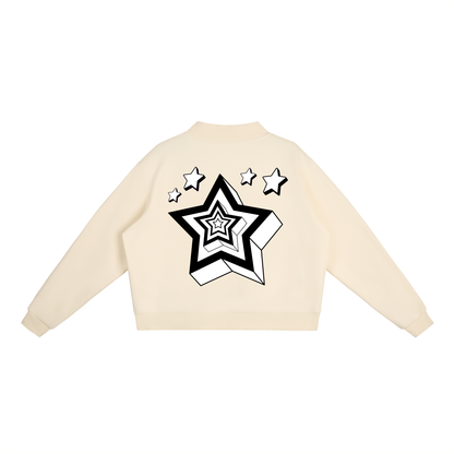 Essential Fleece Mock-Neck Crew Sweatshirt – Swag Ladies