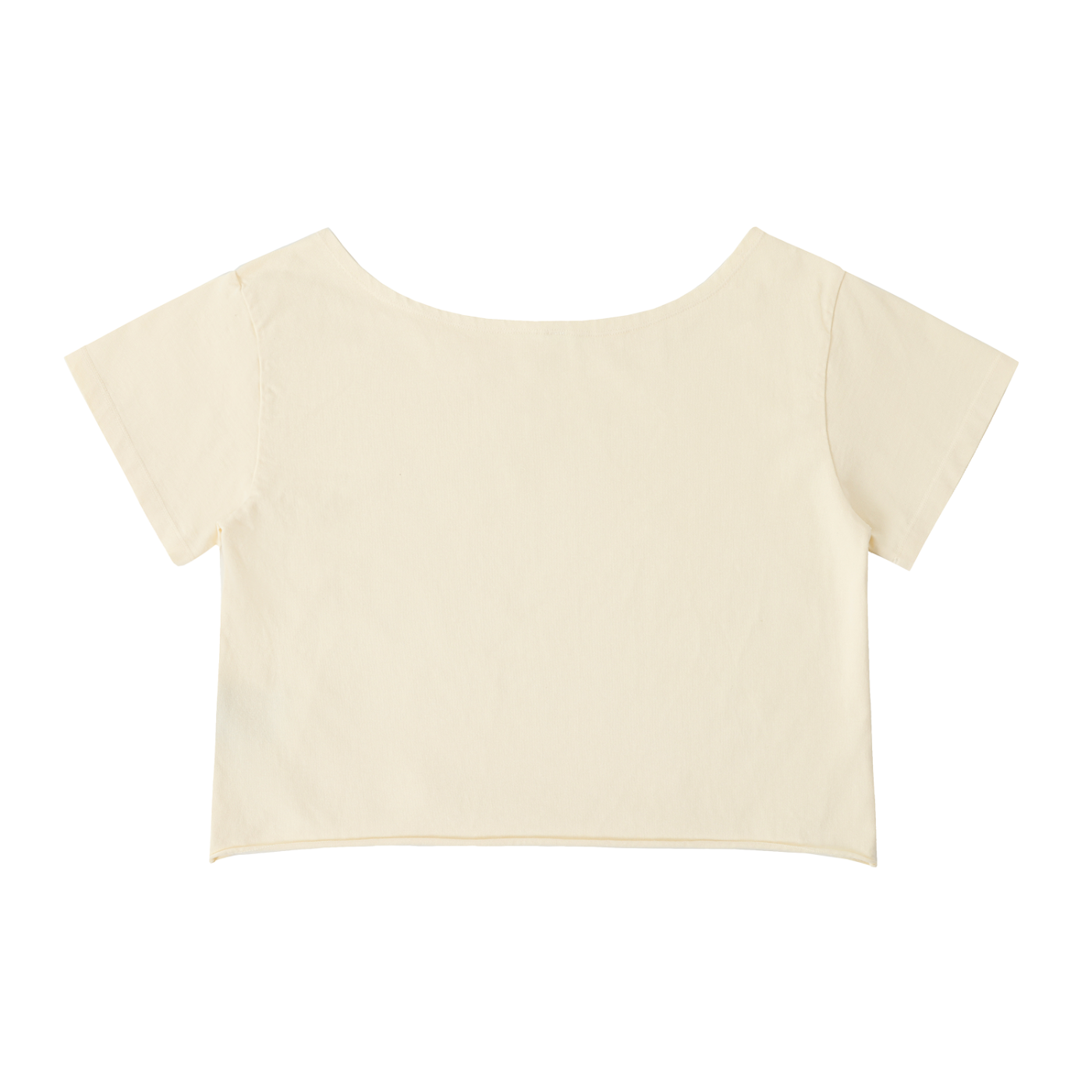 Off-Shoulder Rolled Hem Cotton T-Shirt – Swag Epic Ladies