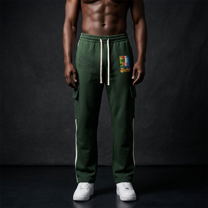 Swag Epic Side Stripe Straight-Leg Pants "Summer Swag Collection"