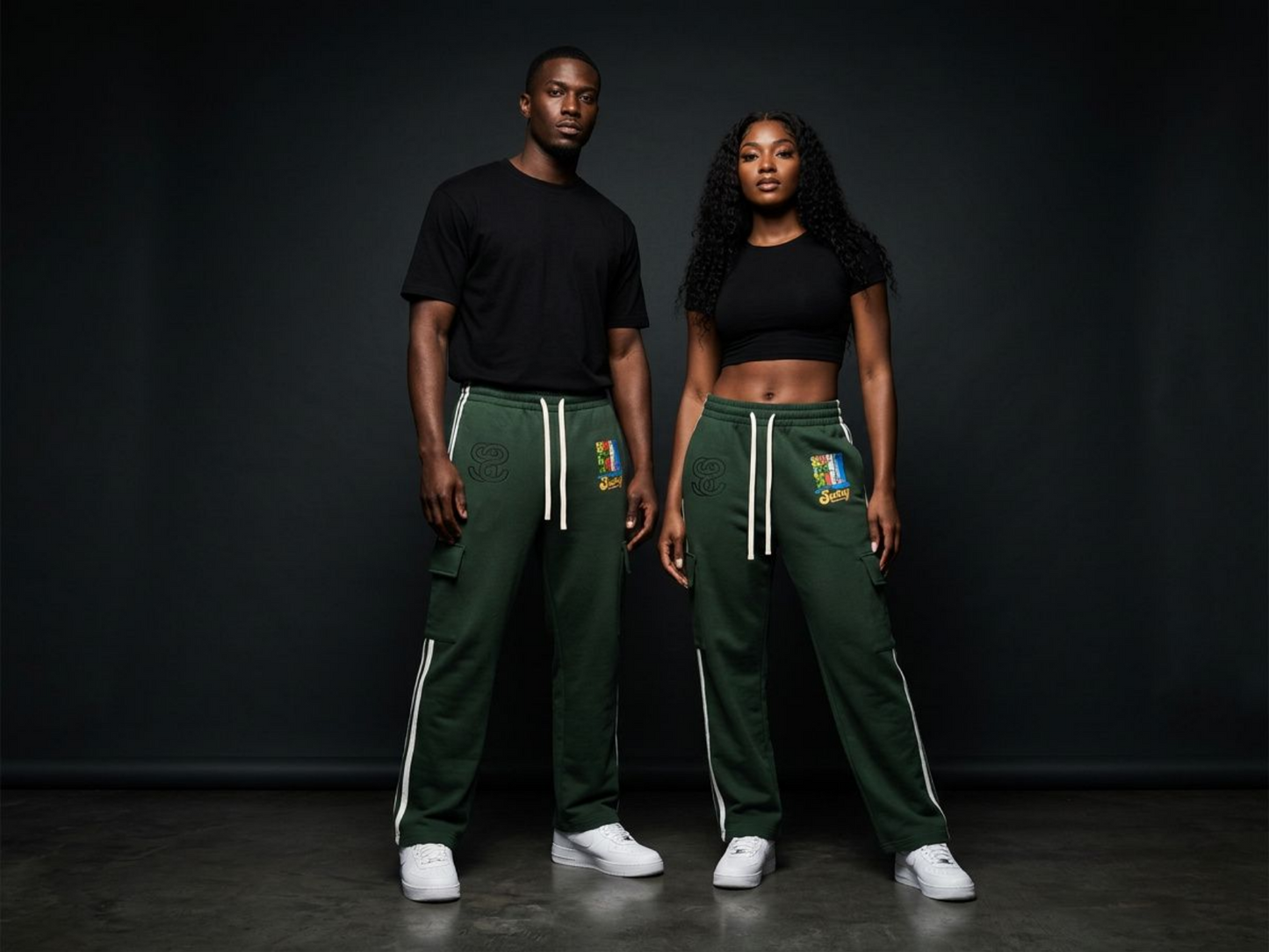 Swag Epic Side Stripe Straight-Leg Pants "Summer Swag Collection"