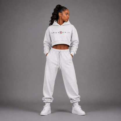 Essential Cropped Hoodie – Swag Ladies