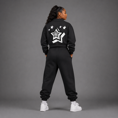 Essential Fleece Mock-Neck Crew Sweatshirt – Swag Ladies