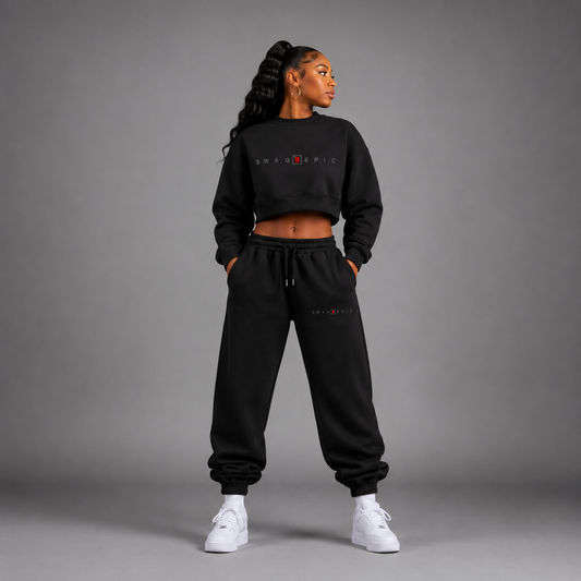 Essential Jogged Sweatpants - Swag Ladies