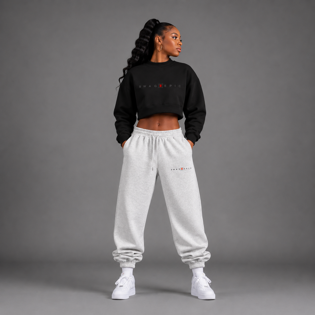 Essential Jogged Sweatpants - Swag Ladies