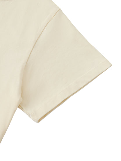 Off-Shoulder Rolled Hem Cotton T-Shirt – Swag Epic Ladies