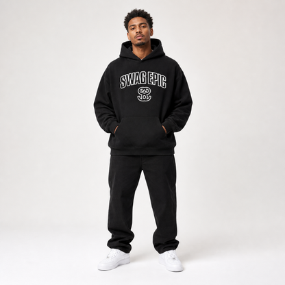 Oversize Fleeced Hoodie - "Swag Original SS"
