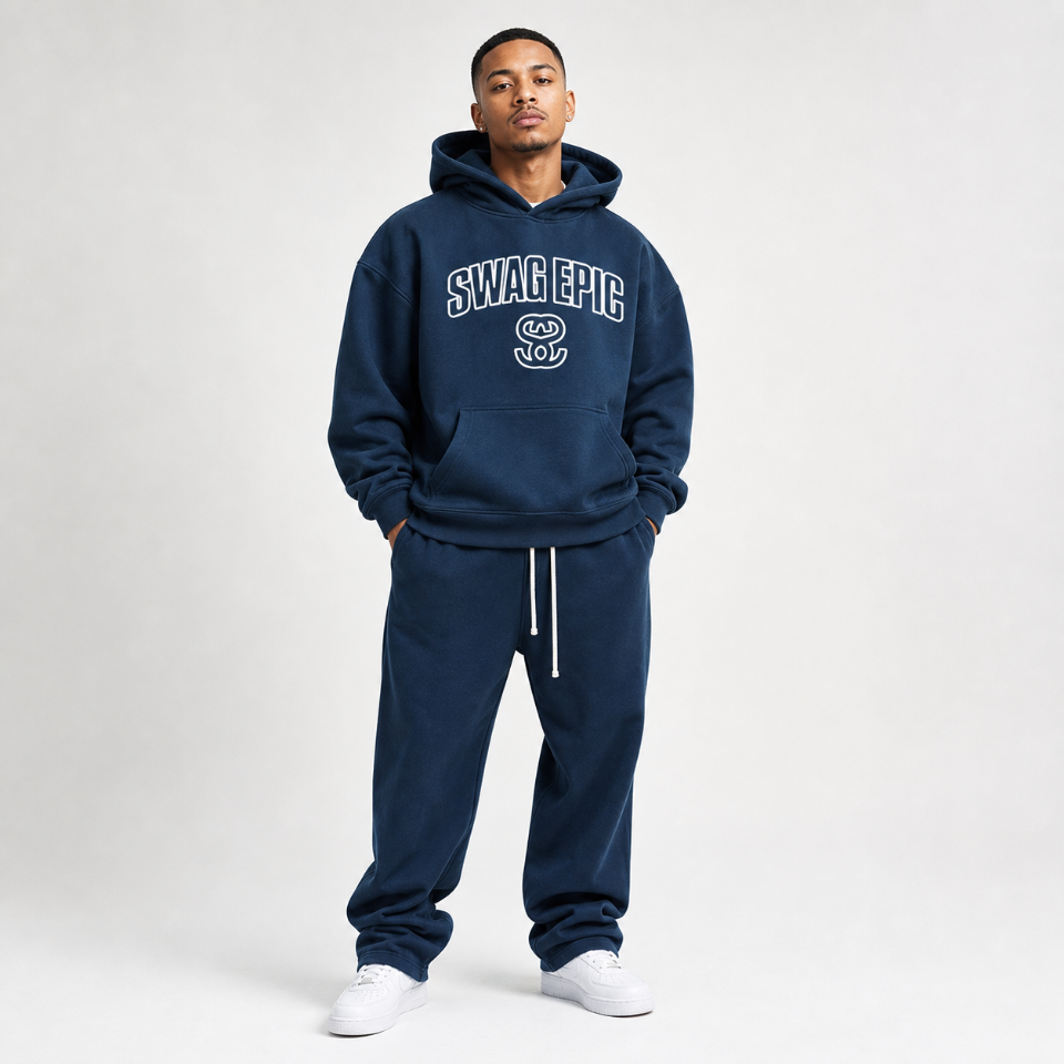 Oversize Fleeced Hoodie - "Swag Original SS"