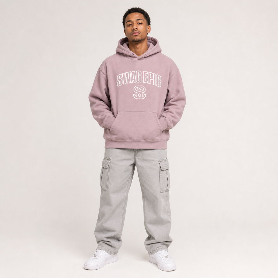 Oversize Fleeced Hoodie - "Swag Original SS"