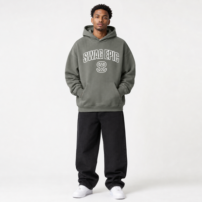 Oversize Fleeced Hoodie - "Swag Original SS"
