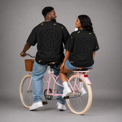 Paint Splatter Cotton T-Shirt – "Summer Swag" Collection