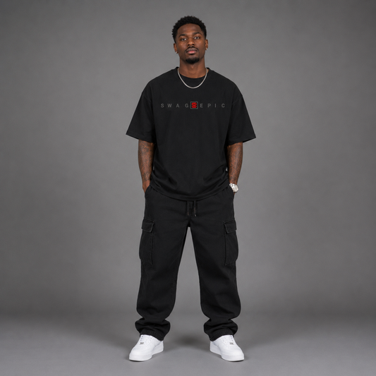 Streetwear Loose Drop Shoulder T-Shirt - Swag Original