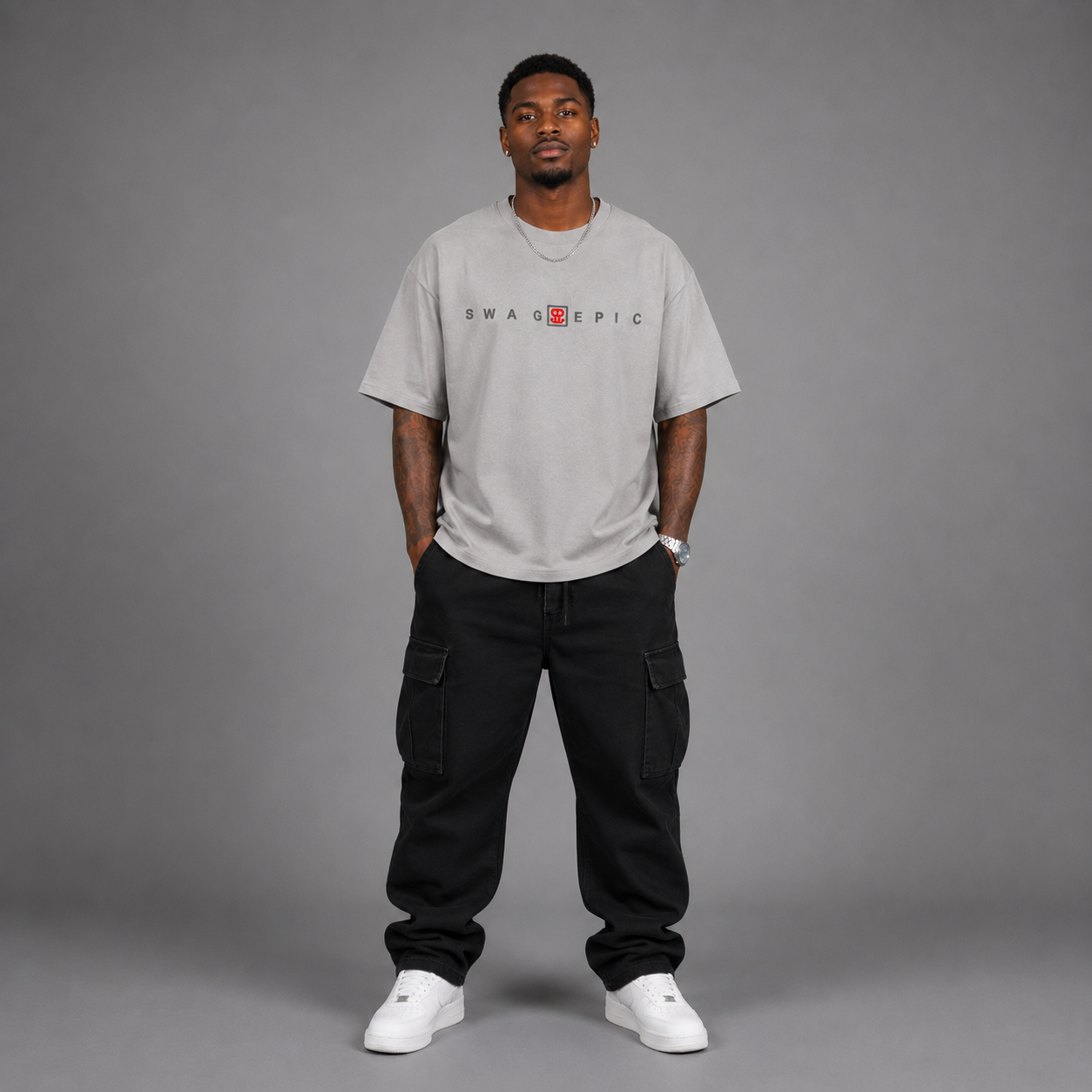 Streetwear Loose Drop Shoulder T-Shirt - Swag Original