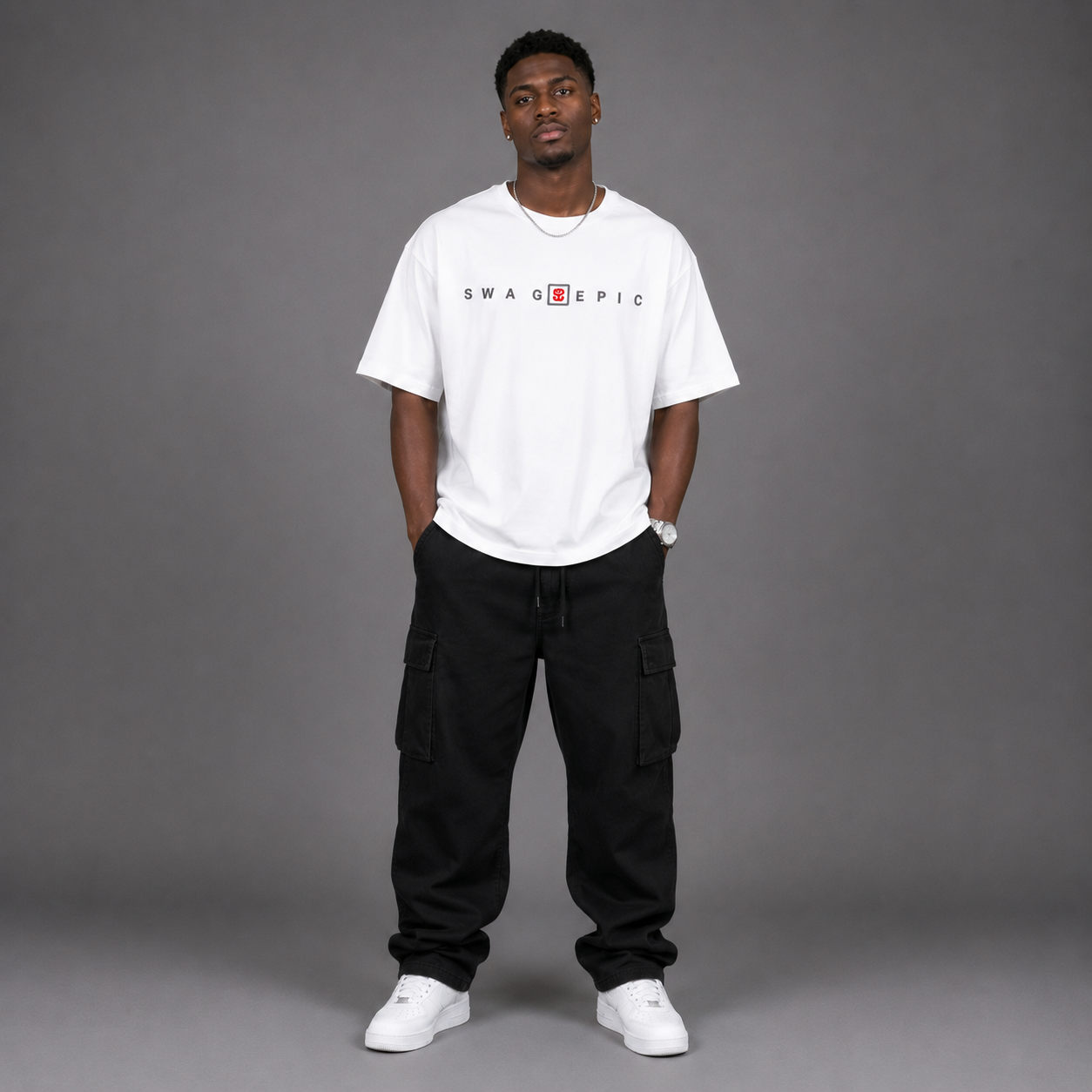 Streetwear Loose Drop Shoulder T-Shirt - Swag Original