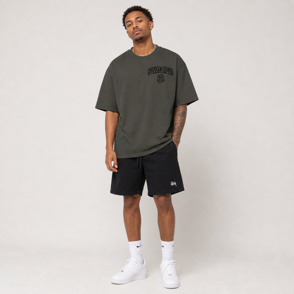 Streetwear Loose Drop Shoulder T-Shirt "Swag Original SS"