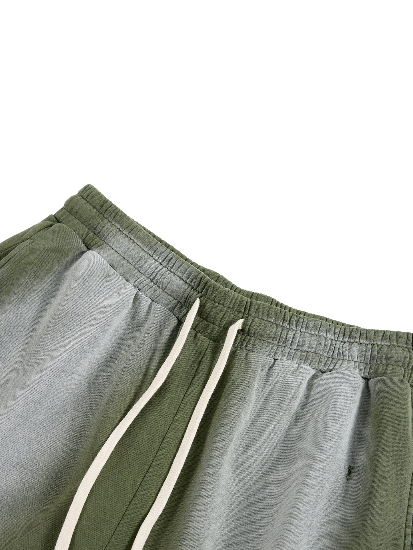Sun Fade Distressed Shorts - "Swag Deluxe"