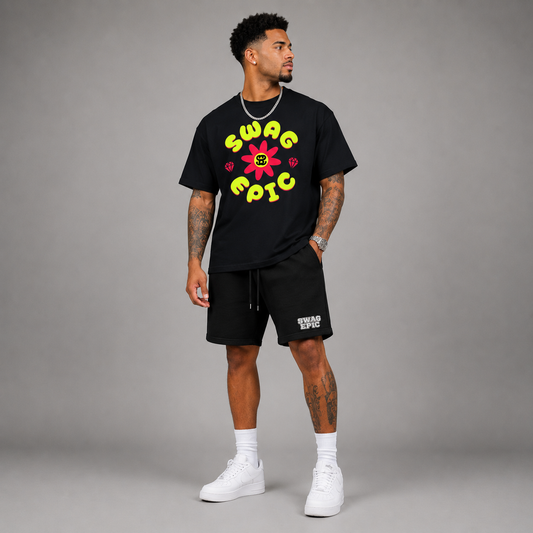 Unisex Oversized 100% Cotton T-Shirt - "EPIC SUN"