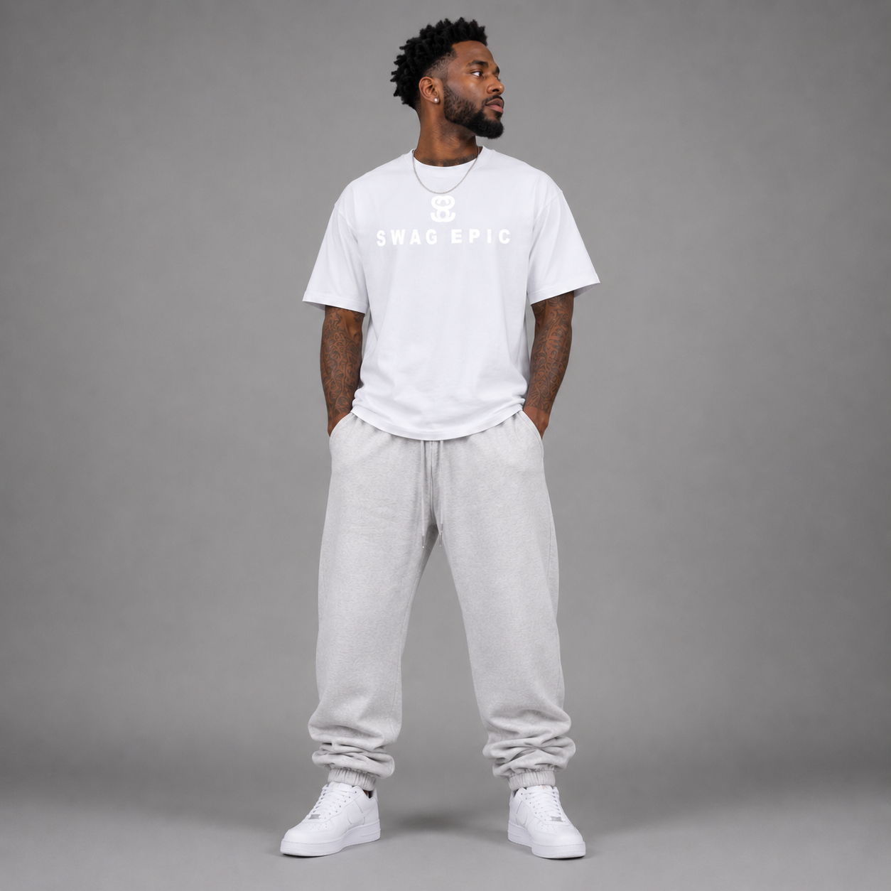 Unisex Oversized 100% Cotton T-Shirt – Swag Epic Original