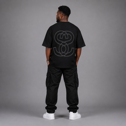 Unisex Oversized Inspiring Graphic T-Shirt - "Stay Focused"